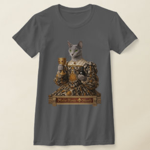 Russisch Blau Lucrezia de Médici Katze T-Shirt