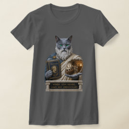 Russisch Blau Plato Katze T-Shirt