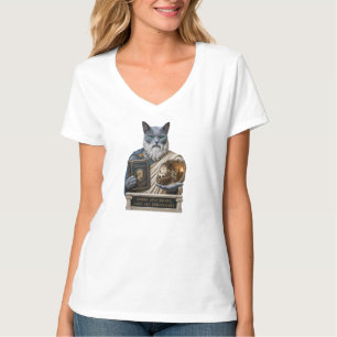 Russisch Blau Plato Katze T-Shirt