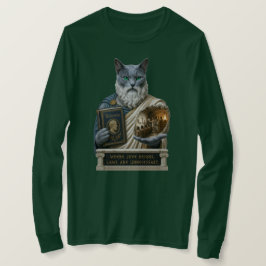 Russisch Blau Plato Katze T-Shirt