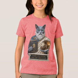 Russisch Blau Plato Katze Tri-Blend Shirt