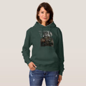 Russisch Blau Samurai Katze Hoodie (Vorne ganz)
