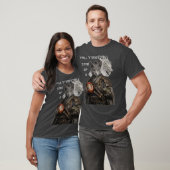 Russisch Blau Samurai Katze T-Shirt (Unisex)