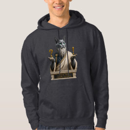 Russisch Blau Socrates Katze Hoodie