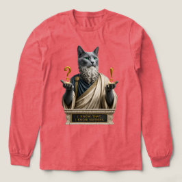 Russisch Blau Socrates Katze Tri-Blend Shirt