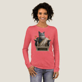 Russisch Blau Socrates Katze Tri-Blend Shirt