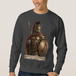 Russisch Blau Spartaner Katze Sweatshirt