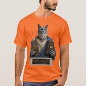 Russisch Blau Taubenkatze T-Shirt (Vorderseite)