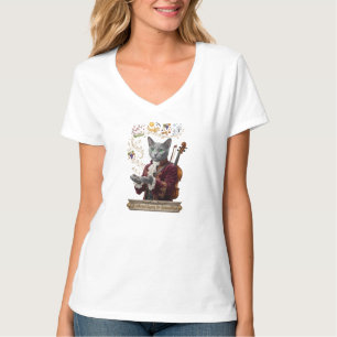 Russisch Blau Vivaldi Katze: Ein lebendiges Erbe T-Shirt