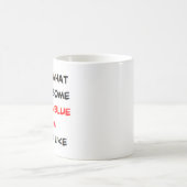 Russisch-blaue Mama, phantastisch Kaffeetasse (Mittel)