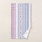 Russisch, gestreift, Patchwork Badhandtuch Set (Handtuch)