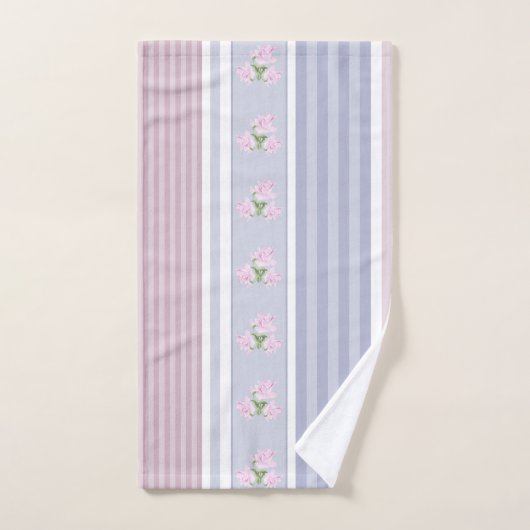 Russisch, gestreift, Patchwork Badhandtuch Set (Handtuch)