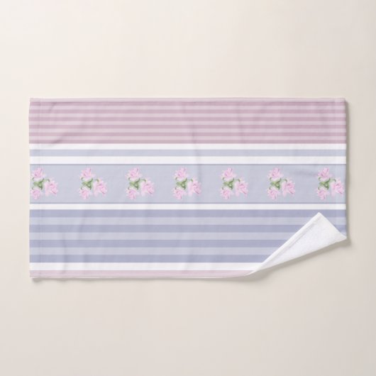 Russisch, gestreift, Patchwork Badhandtuch Set (Handtuch)