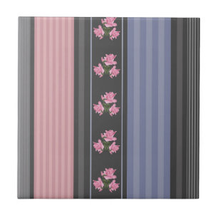 Russisch, gestreift, Patchwork Fliese