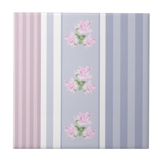 Russisch, gestreift, Patchwork Fliese (Vorderseite)