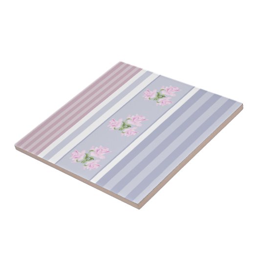 Russisch, gestreift, Patchwork Fliese (Seite)