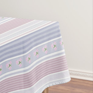 Russisch, gestreift, Patchwork Tischdecke