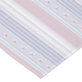 Russisch, gestreift, Patchwork Tischdecke (Schrägansicht)