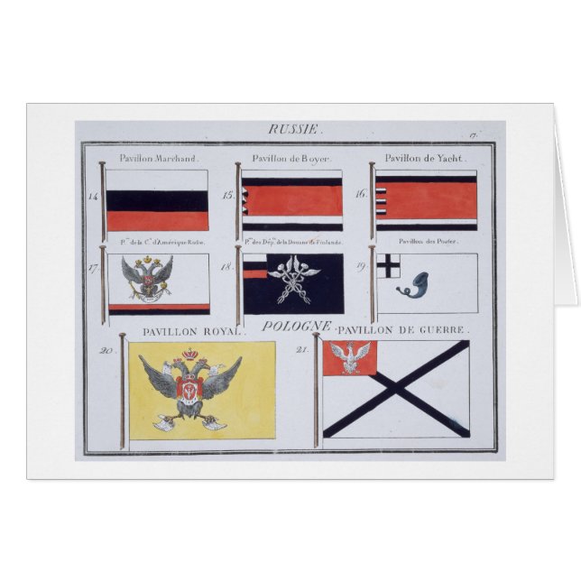 Russisch kennzeichnet, von einem französischen (Vorderseite (Horizontal))