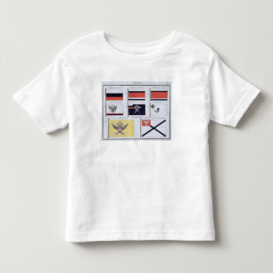 Russisch kennzeichnet, von einem französischen kleinkind t-shirt