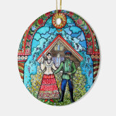 Russisch Keramikornament (Links)