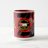 RUSSISCH MARINIERT IN DEN SIEG! T-Shirt Tasse (Zentrum)