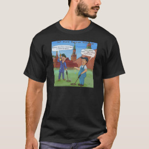 Russisch Metal-Ing Lustiges Rick London Bekleidung T-Shirt