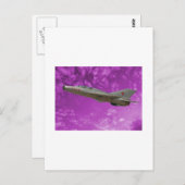 RUSSISCH MIG POSTKARTE (Vorne/Hinten)