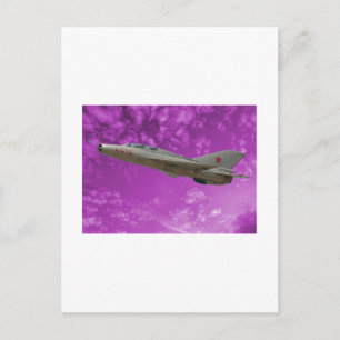 RUSSISCH MIG POSTKARTE