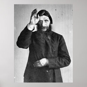 Russisch Mystic Grigori Yefimovich Rasputin Poster