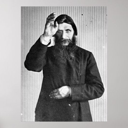 Russisch Mystic Grigori Yefimovich Rasputin Poster (Vorne)