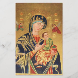 Russisch-orthodoxe Ikone - Jungfrau Mary und baby 