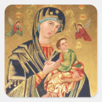 Russisch-orthodoxe Ikone - Jungfrau Mary und baby 