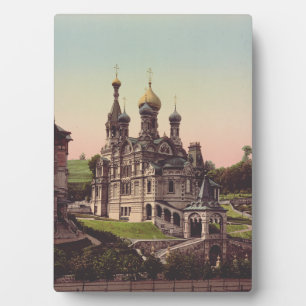 Russisch-Orthodoxe Kirche in Moskau Fotoplatte