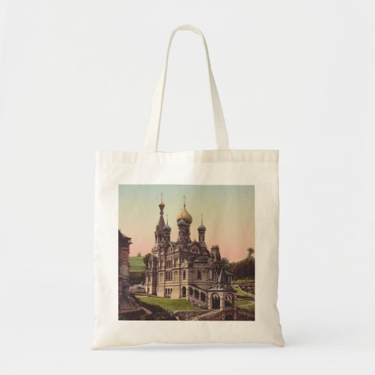 Russisch-orthodoxe Kirche in Moskau Tragetasche (Vorne)