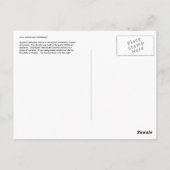 Russisch-orthodoxe Kirche, Wintersonnenaufgang Postkarte (Rückseite)