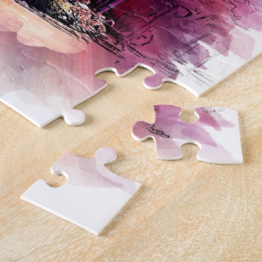 Russisch-orthodoxe Kirche. Zeichnung Puzzle (Seite)