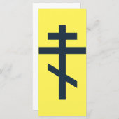 Russisch-Orthodoxe Kreuz (Vorne/Hinten)