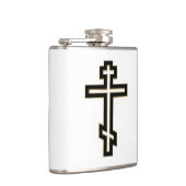 Russisch-Orthodoxe Kreuz Flachmann (Rechts)