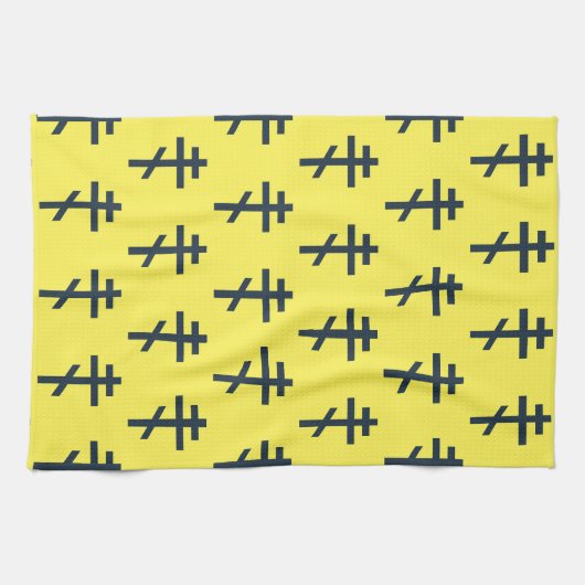 Russisch-Orthodoxe Kreuz Geschirrtuch (Horizontal)