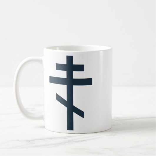 Russisch-Orthodoxe Kreuz Kaffeetasse (Links)