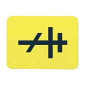 Russisch-Orthodoxe Kreuz Magnet (Horizontal)