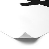 Russisch-Orthodoxe Kreuz Poster (Ecke)