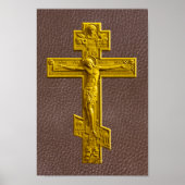 Russisch-Orthodoxe Kreuz Poster (Vorne)