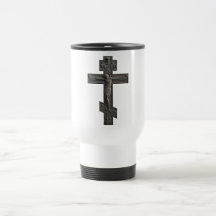 Russisch-Orthodoxe Kreuz Reisebecher