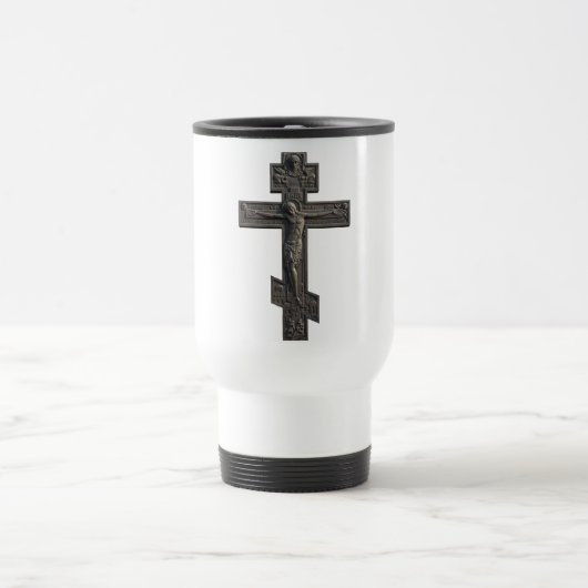 Russisch-Orthodoxe Kreuz Reisebecher (Mittel)