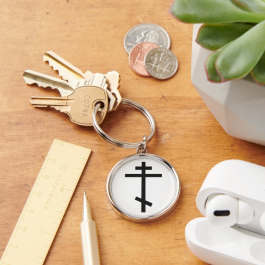 Russisch-Orthodoxe Kreuz Schlüsselanhänger (Schreibtisch)