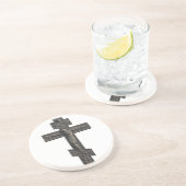 Russisch-Orthodoxe Kreuz Untersetzer (Seite)