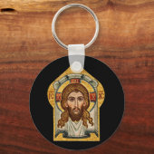 Russisch-orthodoxe Mosaiksymbol Schlüsselanhänger (Vorderseite)