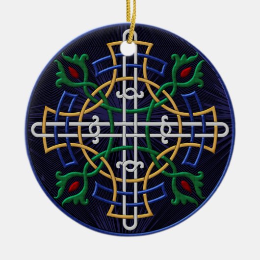 Russisch-Orthodoxe Symbol - Personalisiert Keramik Ornament (Vorne)